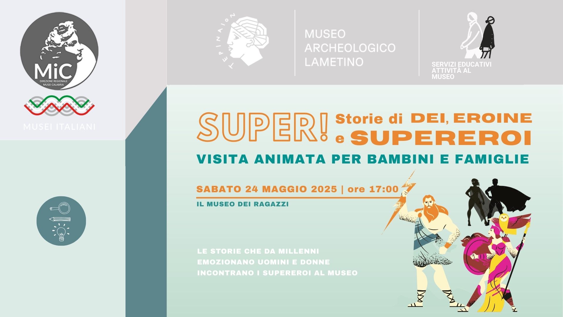 SUPER ! Storie di Dei, Eroine e Supereroi
